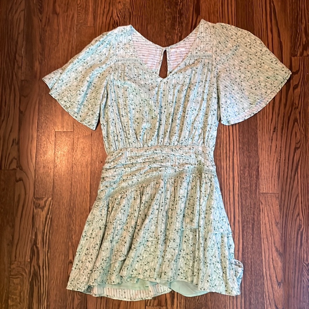 Tularosa Green Mini Dress